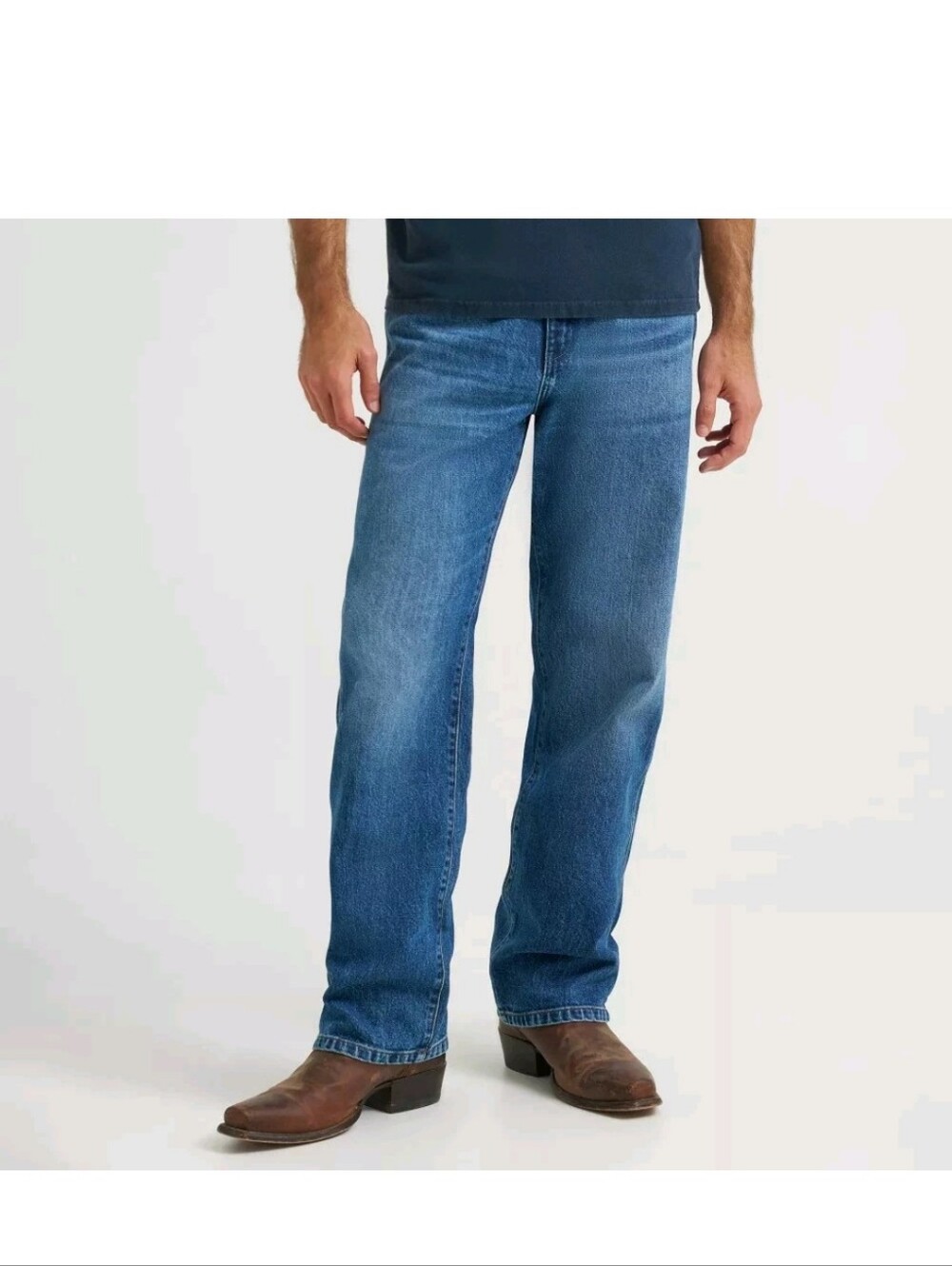 Wrangler X Target Men's Bootcut Jeans in Blue Wash